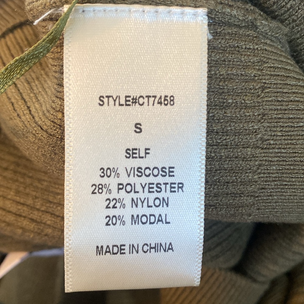 Petal & Pup NEW Luna Knitted Matching 3 Piece Set Midi Dress Olive Green Size S - Picture 13 of 14